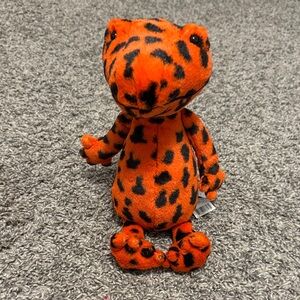 Jellycat Orange and Black Spotted Plush Toy